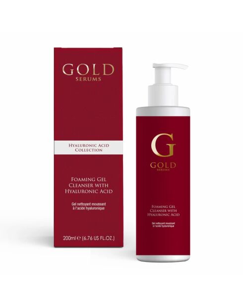 Oogserums met goud en hyaluronzuur - 15 ml en 200 ml