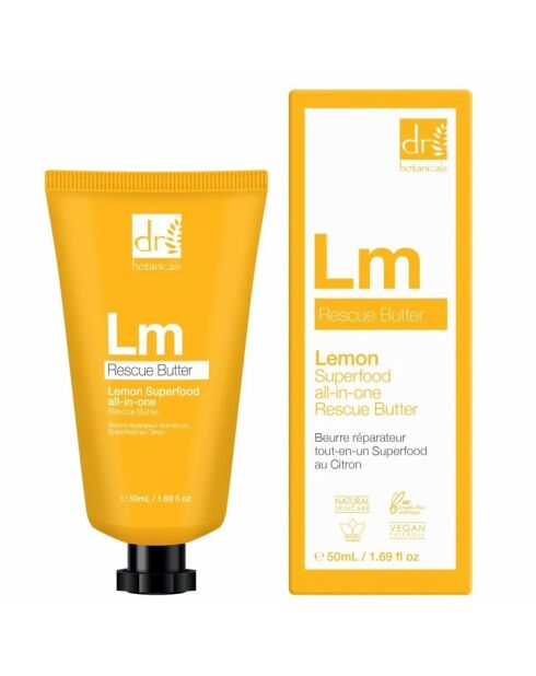 All-in-One Zitronenrettungsbutter, Superfood, 50 ml