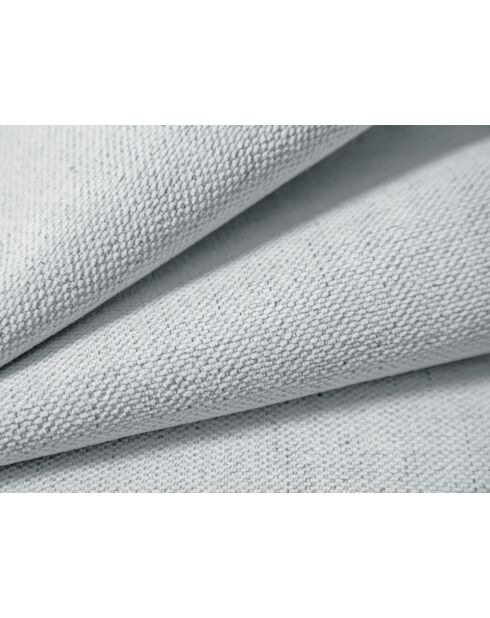 Cama tipo baúl de terciopelo con cabecera Cameron gris - 226x166x95 cm