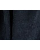 Maurice modulaire panoramische hoekbank rechts marineblauw - 335x245x70 cm