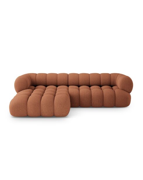 Modulares rechtes Ecksofa Maurice Brick - 270 x 165 x 70 cm