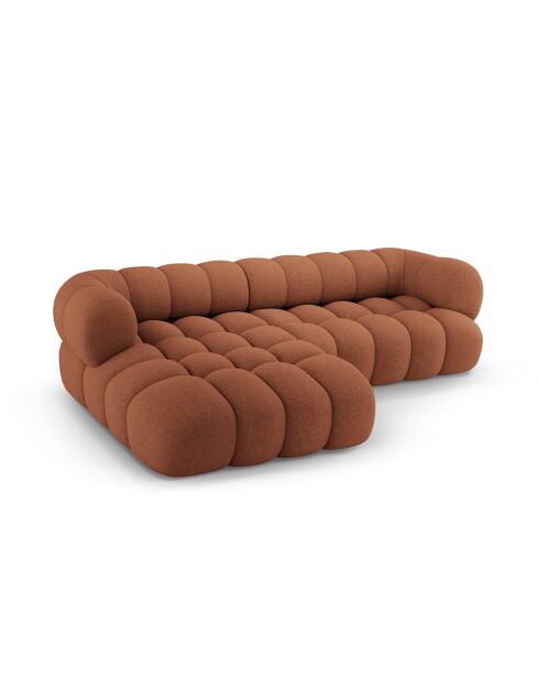 Modulares rechtes Ecksofa Maurice Brick - 270 x 165 x 70 cm