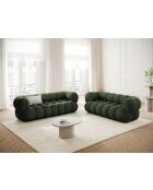 Canapé Maurice vert - 210x95x70 cm