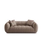 Julia Cappuccino-Sofa - 200x100x68 cm