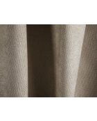 Modulares linkes Panorama-Ecksofa Maurice dunkelbeige - 335x245x70 cm