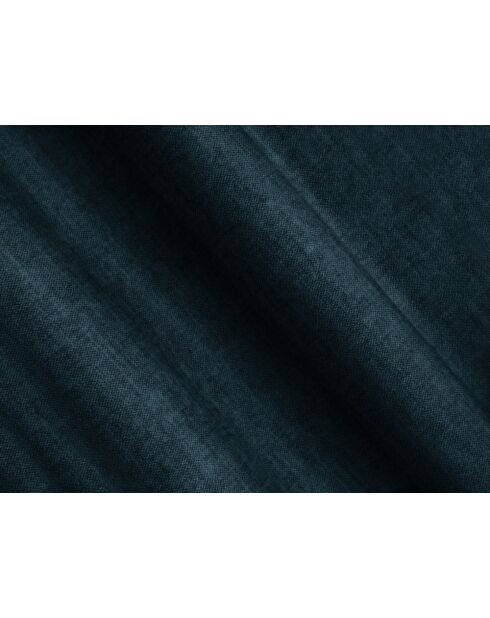 Maurice velvet modulaire panoramische hoekbank rechts diep petrol - 335x245x70 cm