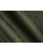 Pouf velours Maurice vert - 95x95x40 cm