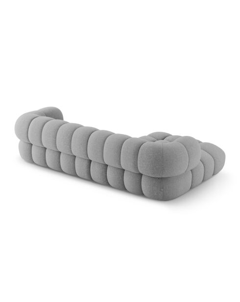 Maurice modulares linkes Ecksofa hellgrau - 270x165x70 cm