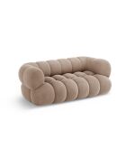 Maurice dunkelbeiges Sofa - 180x95x70 cm
