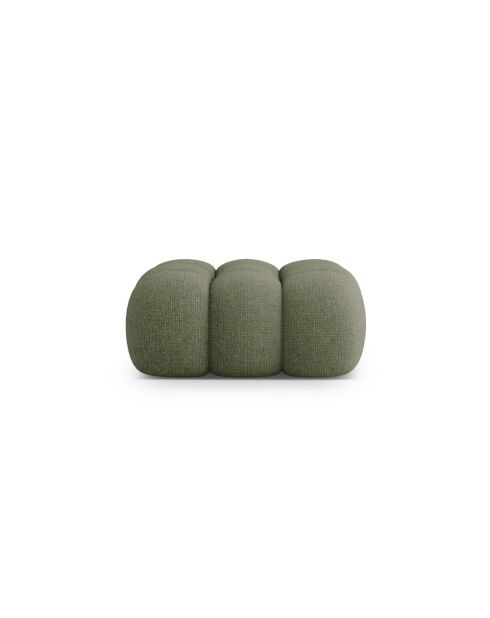 Pouf Maurice vert - 95x95x40 cm