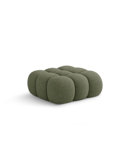 Pouf Maurice vert - 95x95x40 cm