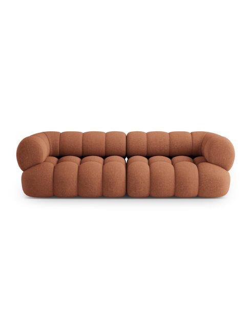Modulares Sofa Maurice aus Backstein - 240x95x70 cm