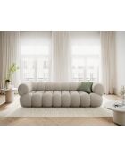 Divano modulare Maurice beige scuro - 240x95x70 cm