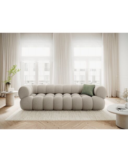 Maurice modulares Sofa dunkelbeige - 240x95x70 cm