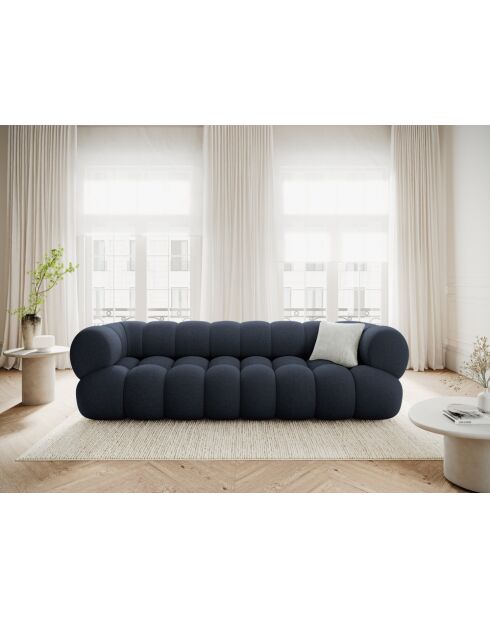 Sofá modular Maurice azul marino - 240x95x70 cm