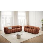 Maurice Ziegelsofa - 210x95x70 cm