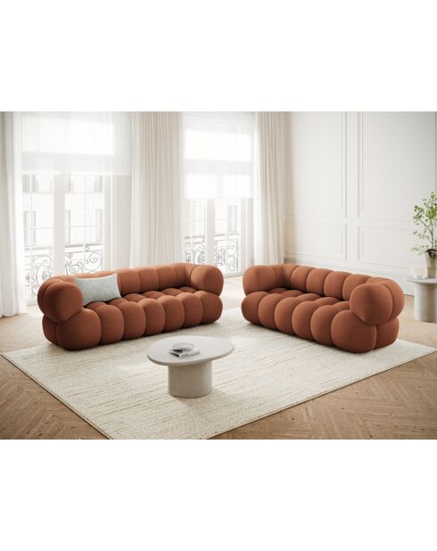 Maurice Ziegelsofa - 210x95x70 cm