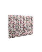 Camargue fluwelen hoofdbord met tropisch patroon - 180x8x120 cm