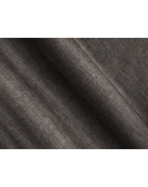 Modulaire rechthoekige hoekbank Maurice grijs fluweel - 335x245x70 cm