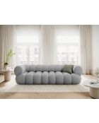 Divano modulare Maurice grigio chiaro - 240x95x70 cm