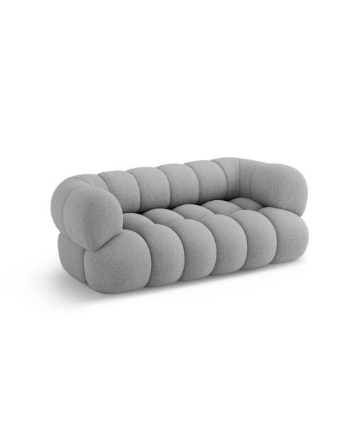 Maurice hellgraues Sofa - 180x95x70 cm