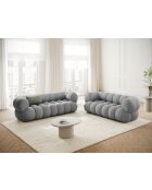 Maurice hellgraues Sofa - 180x95x70 cm
