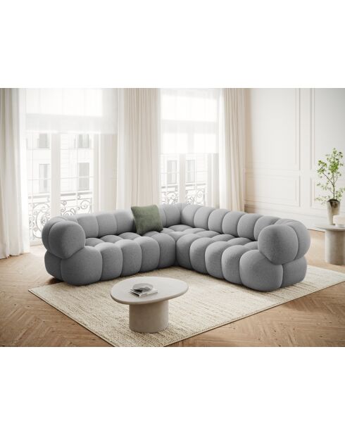 Maurice modulares Ecksofa hellgrau - 245x245x70 cm