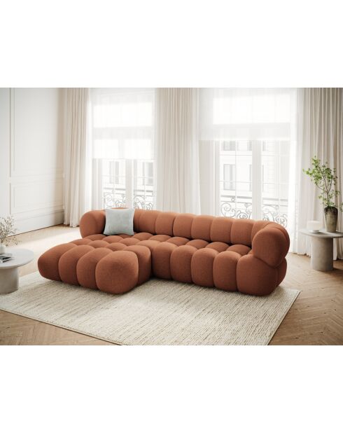 Modulares Ecksofa Maurice Brick, links, 270 x 165 x 70 cm