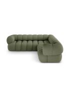 Modulares Ecksofa Maurice grün - 245x245x70 cm