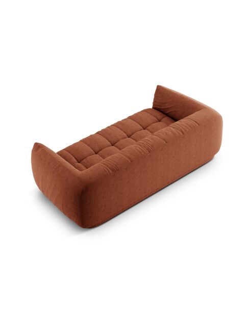 Sofá Julia de ladrillo - 225x100x68 cm