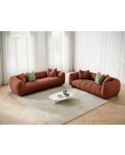 Julia Ziegelsofa - 225x100x68 cm