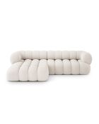 Maurice modulares linkes Ecksofa hellbeige - 270x165x70 cm