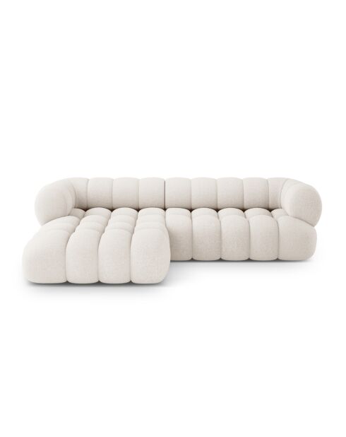 Maurice modulares linkes Ecksofa hellbeige - 270x165x70 cm
