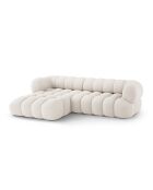 Maurice modulares linkes Ecksofa hellbeige - 270x165x70 cm