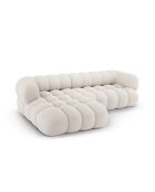 Maurice modulares linkes Ecksofa hellbeige - 270x165x70 cm