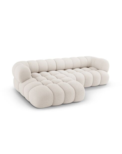 Maurice modulares linkes Ecksofa hellbeige - 270x165x70 cm