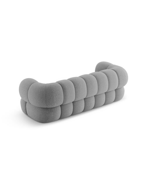 Maurice hellgraues Sofa - 210x95x70 cm