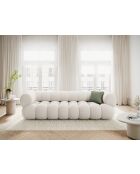 Divano modulare Maurice beige chiaro - 240x95x70 cm