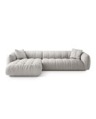 Julia modulares linkes Ecksofa hellgrau - 295x170x68 cm