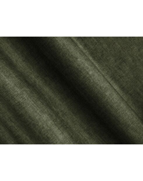 Canapé velours Maurice vert - 180x95x70 cm