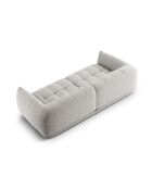 Divano modulare Julia grigio chiaro - 250x100x68 cm