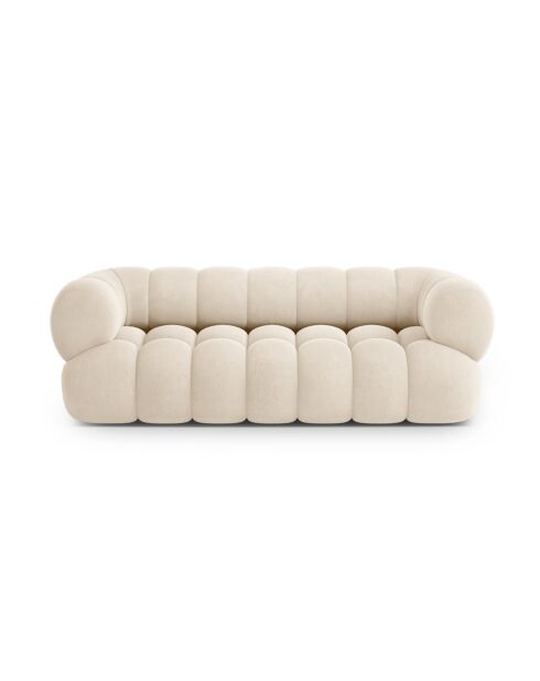 Hellbeiges Sofa Maurice - 210x95x70 cm