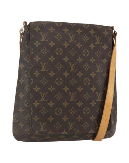 Borsa Musette Brown - 31x37x8 cm - Buone condizioni