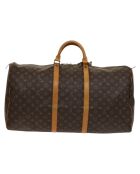 Sac Keepall Marron - 60x30x26 cm - Bon état