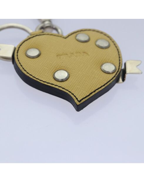 Porte-clés à breloque logo Jaune - Très bon état