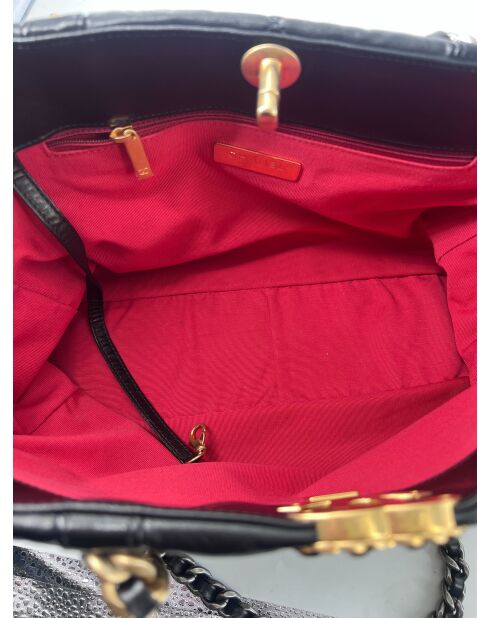 Chanel 19 Schwarze Tragetasche - 10x32,5x23,5 cm - Sehr guter Zustand