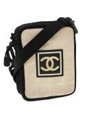 Sac bandoulière sport Noir - 3x15x11 cm - Bon état