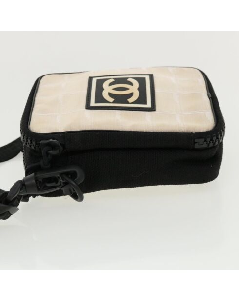 Schwarze Sport-Schultertasche - 3x15x11 cm - Guter Zustand