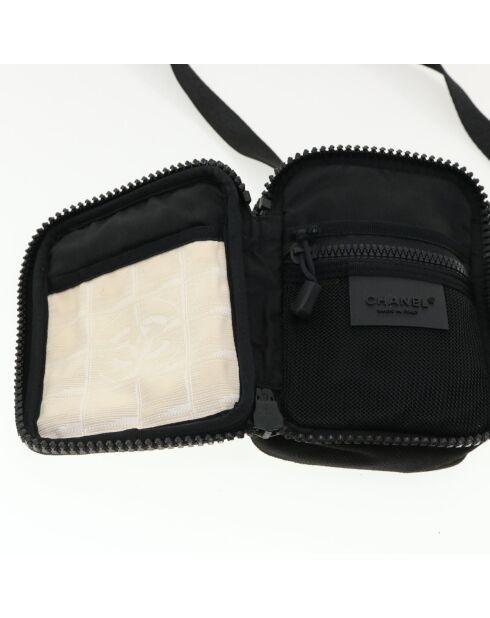 Schwarze Sport-Schultertasche - 3x15x11 cm - Guter Zustand