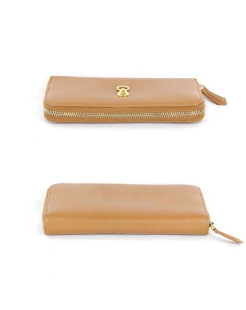 Dotcom Camel Geldbörse mit Reißverschluss - 18x11 cm - Sehr guter Zustand